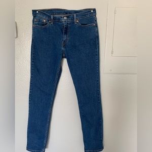 Levi’s 511 deep blue colored jeans